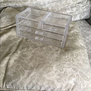 Four-drawer acrylic organizer